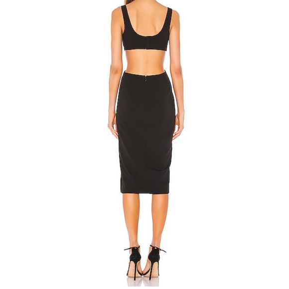 NWT XS Lovers & Friends Revolve cut out midi dress - Picture 2 of 4